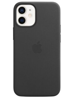Apple Black iPhone 12 Mini Leather Case